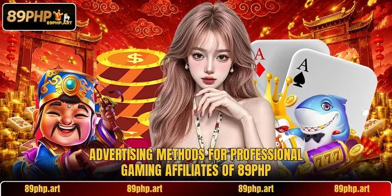 Advertising methods for professional gaming affiliates of 89PHP