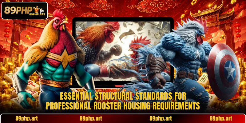 Essential structural standards for professional rooster housing requirements