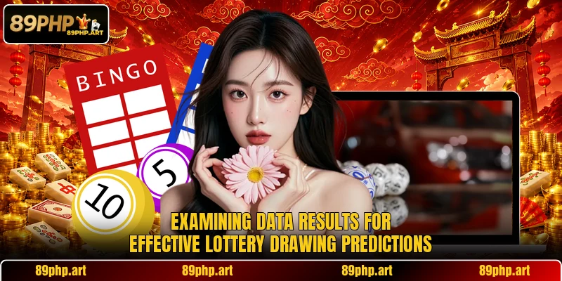 Examining data results for effective lottery drawing predictions