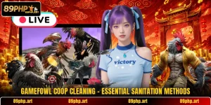 Gamefowl Coop Cleaning - Essential Sanitation Methods