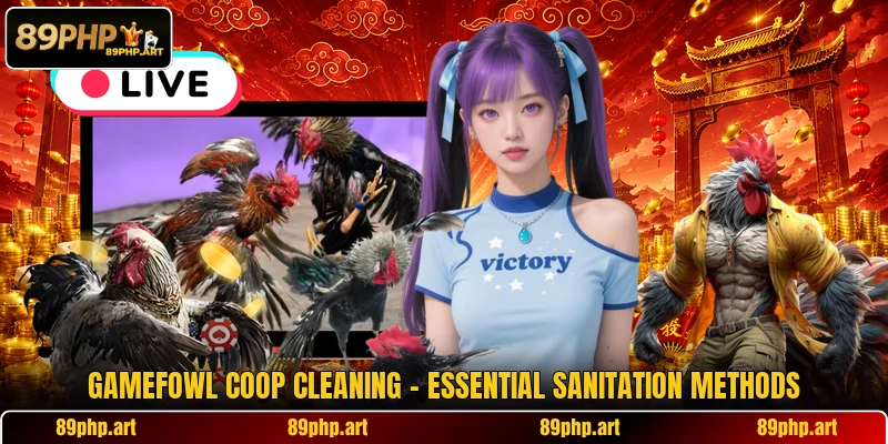 Gamefowl Coop Cleaning - Essential Sanitation Methods