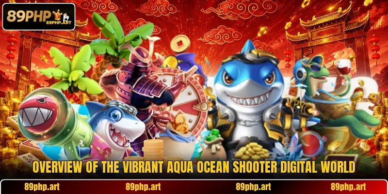 Overview of the vibrant Aqua Ocean Shooter digital world
