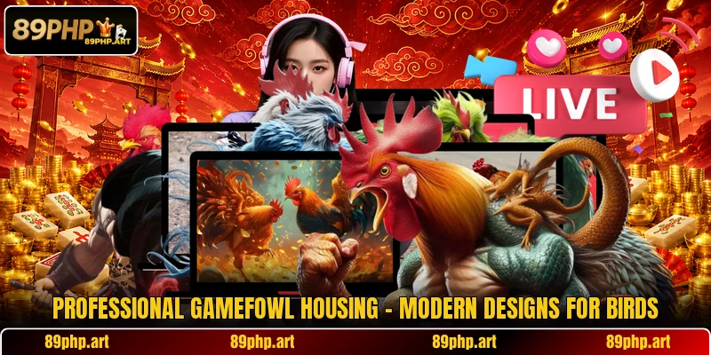 Professional Gamefowl Housing - Modern Designs For Birds