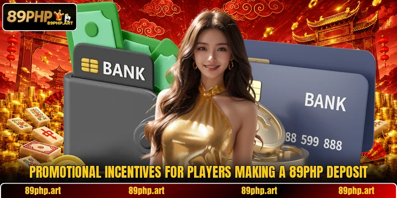 Promotional incentives for players making a 89PHP deposit
