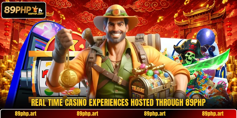 Real time casino experiences hosted through 89PHP