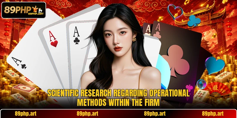 Scientific research regarding operational methods within the firm