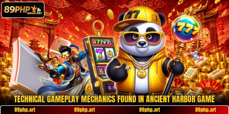Technical gameplay mechanics found in Ancient Harbor game